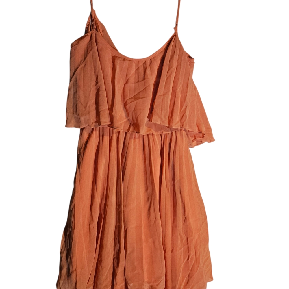 bebe Orange Mini Dress